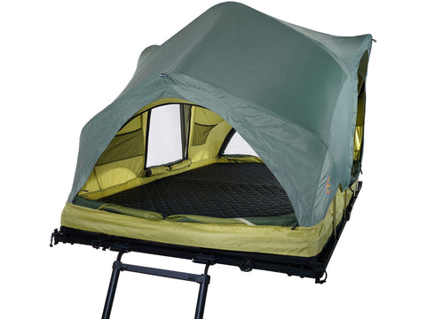 Rev Roof Top Tent x FOREST side view open
