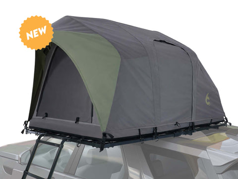 FOREST Rev Roof Top Tent open lightest most comfortable roof top tent in the world