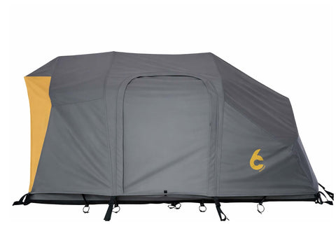 DESERT  rev tent gen 2 closed doors lightest weight modular roof top tent can be pitched on ground too