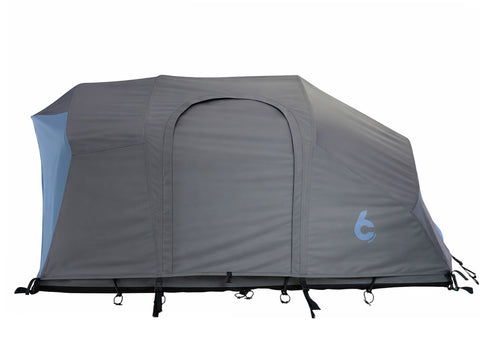 SURF  rev tent gen 2 closed doors lightest weight modular roof top tent can be pitched on ground too