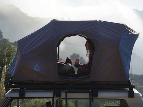 SURF  REV RACK TENT closed FRONT RUNNER roof rack lightest roof tent in the world   Surf / Front Runner  Surf / Yakima/Rhino  Surf  / Other