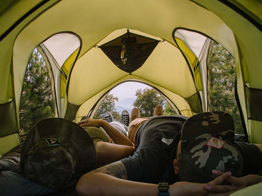 ROOF RACK CAMPING