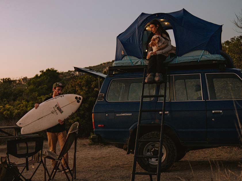 ROOF RACK CAMPING