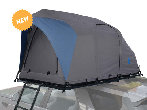 SURF  Rev Roof Top Tent open  lightest most comfortable roof top tent in the world
